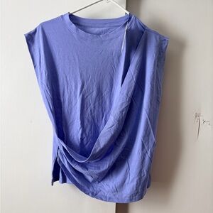 Sleeveless Lavender Top